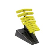 BONDHUS - T-HANDLE HEX TOOL SET W/STAND