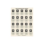 SINCLAIR INTERNATIONAL - SINCLAIR BENCHREST PRACTICE TARGET (25 PACK)