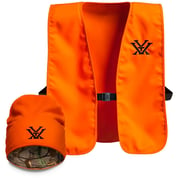 VORTEX OPTICS - BLAZE ORANGE VEST AND BEANIE COMBO