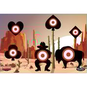 BIRCHWOOD CASEY - DIRTY BIRD ACES HIGH 12 X 18" TARGETS