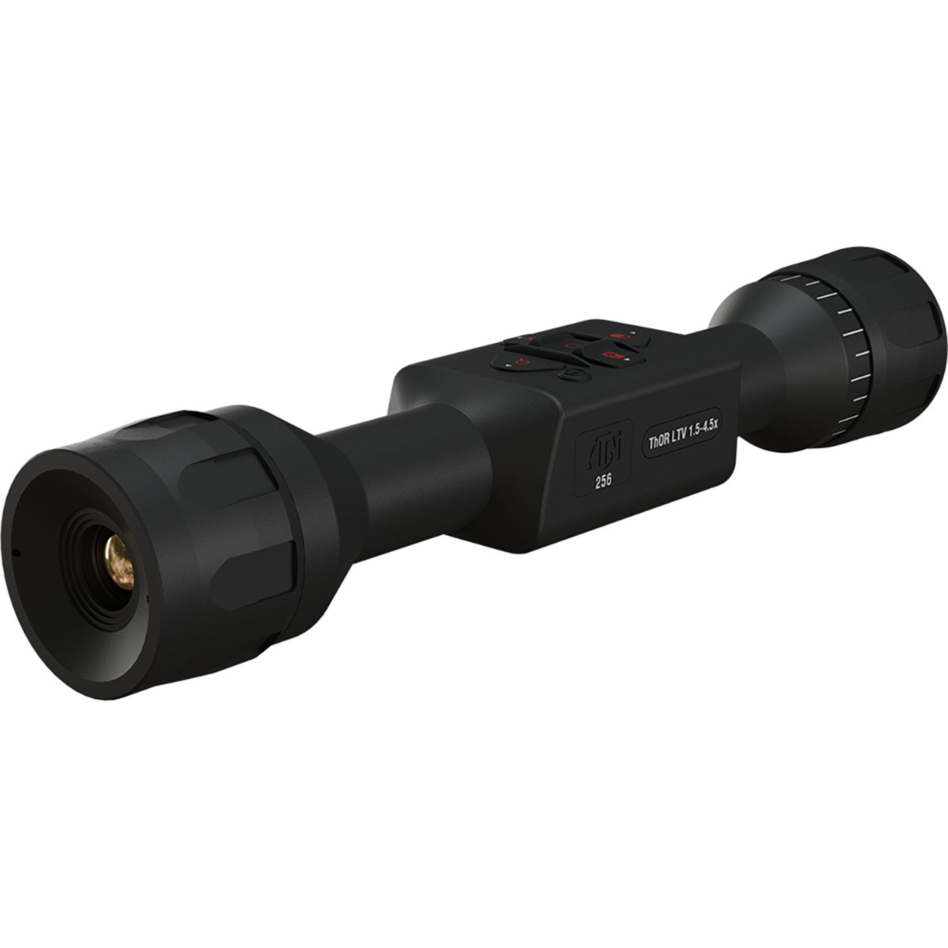 THOR-LTV 256 1.5-4.5x 256x192 12-Mic Thermal Rifle Scope BLK