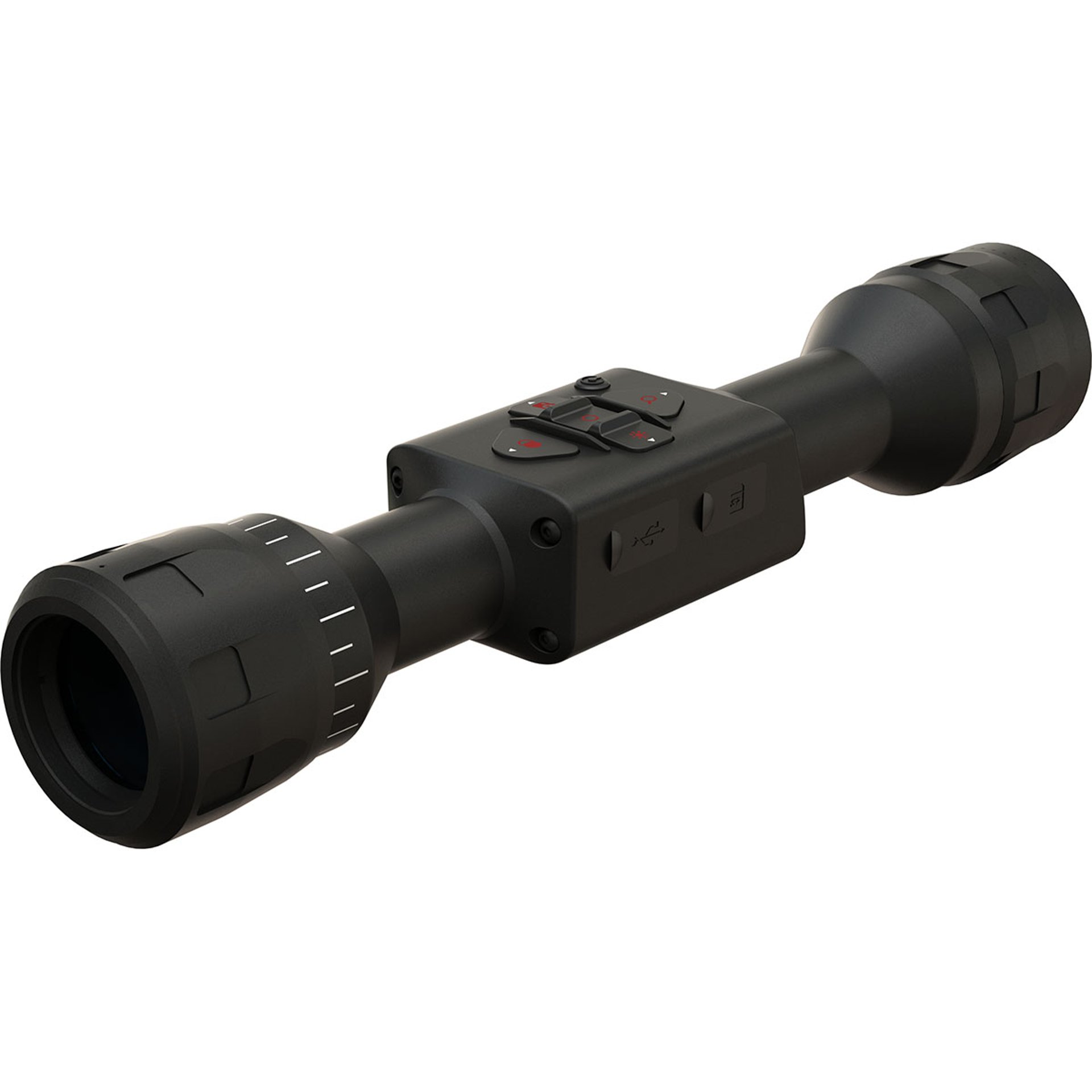THOR-LTV 256 1.5-4.5x 256x192 12-Mic Thermal Rifle Scope BLK