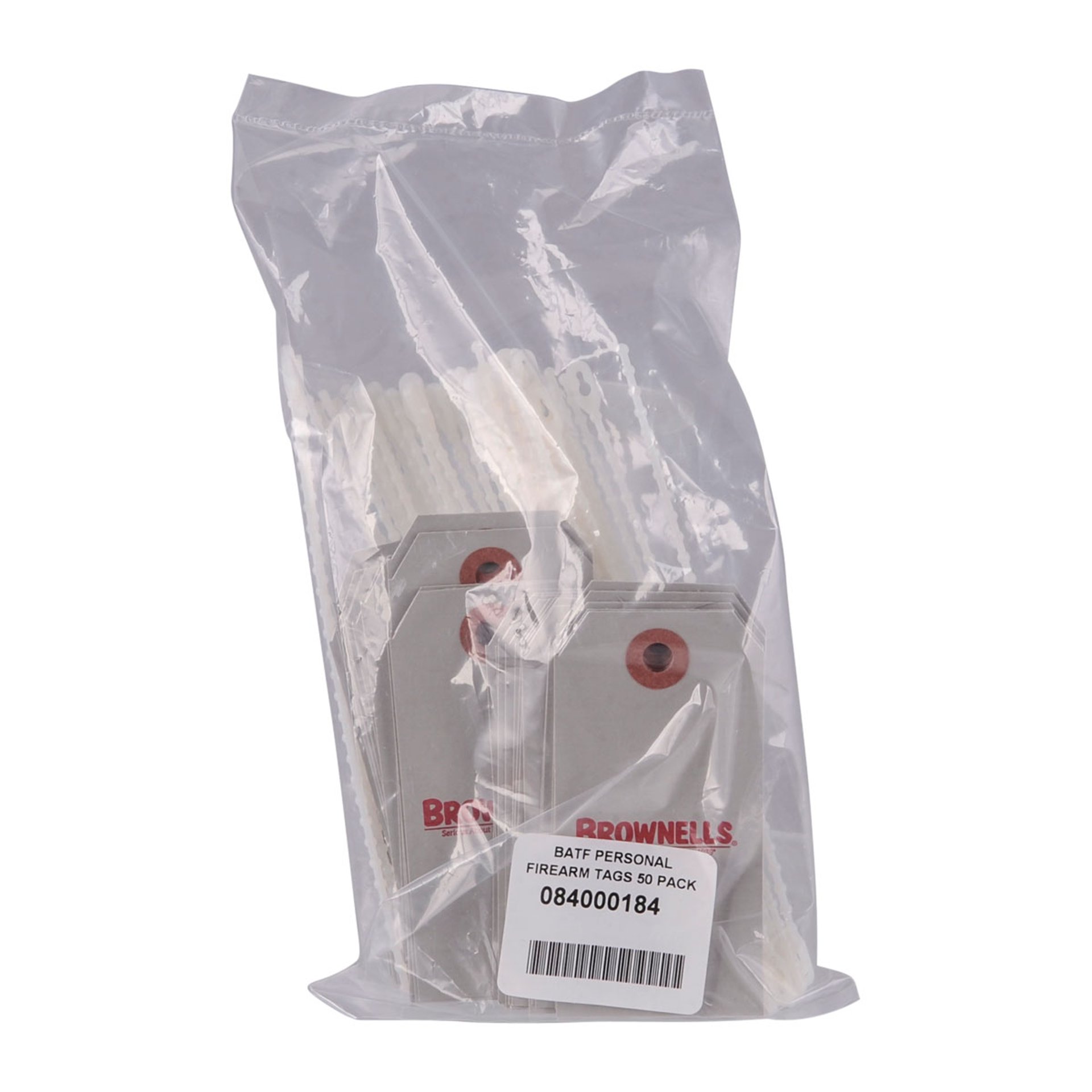BATF Personal Firearm Tags, 50 Pack