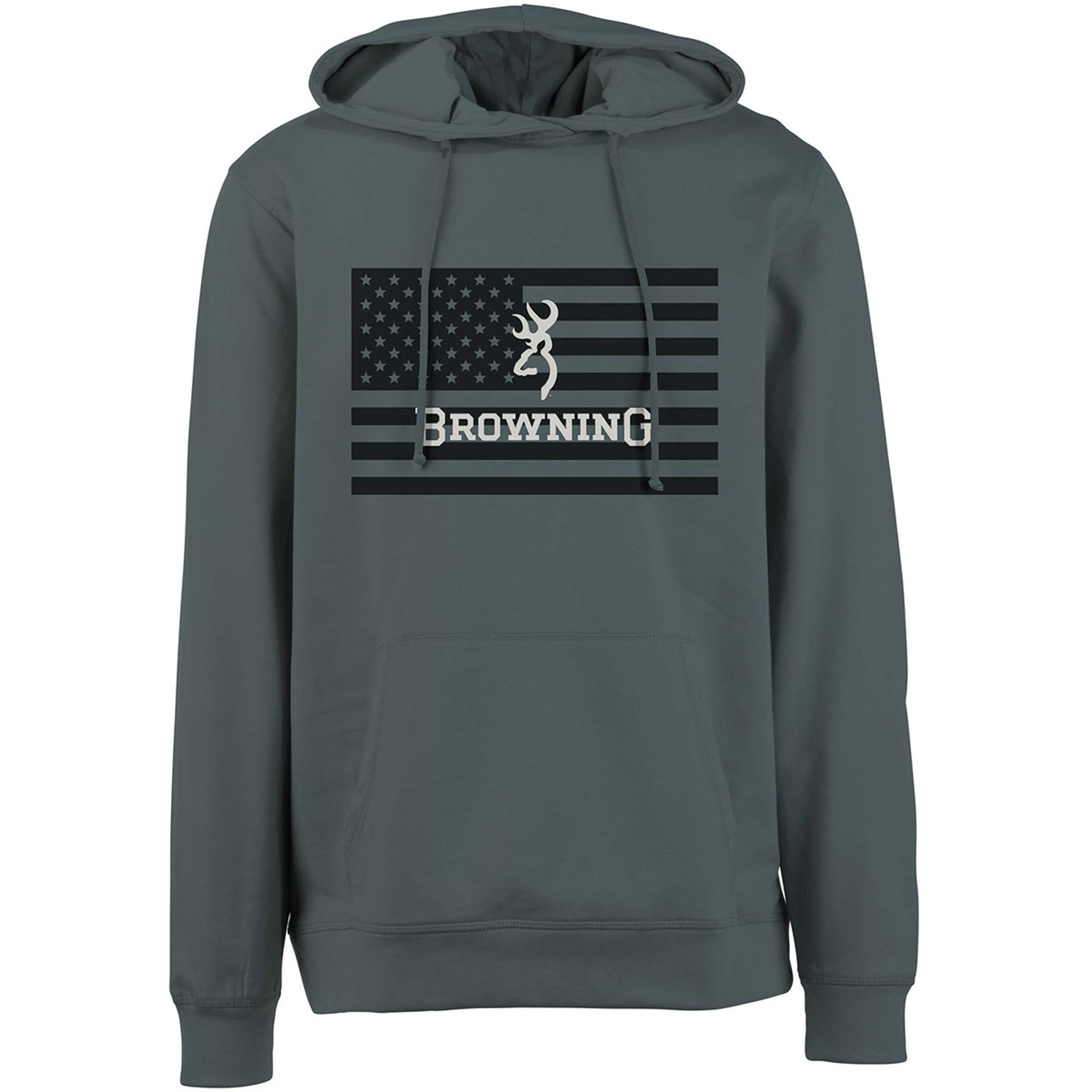 Browning Flag Carter 2.0 Hoodie Metal Large