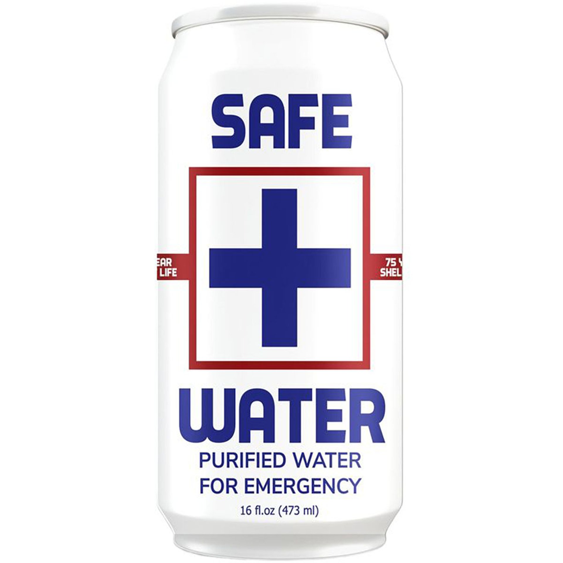 Safe Water 16oz Canned Water Pallet-72 Cases