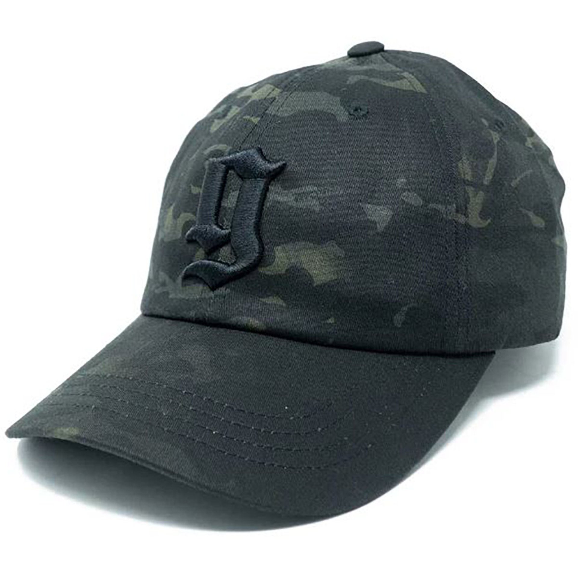 Puff G Dad Hat Olive Multi-Cam & Black