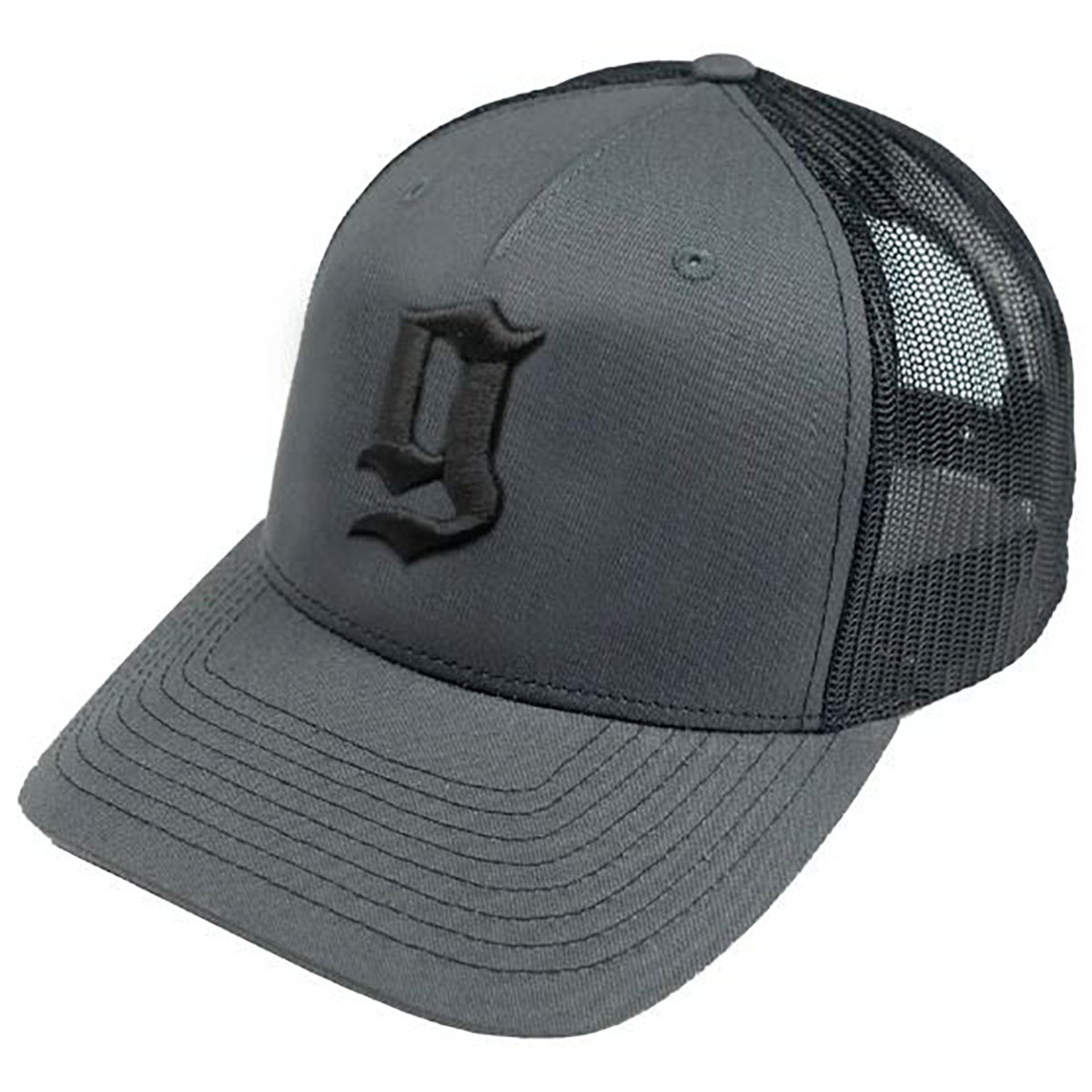 Puff G Trucker Hat Gray