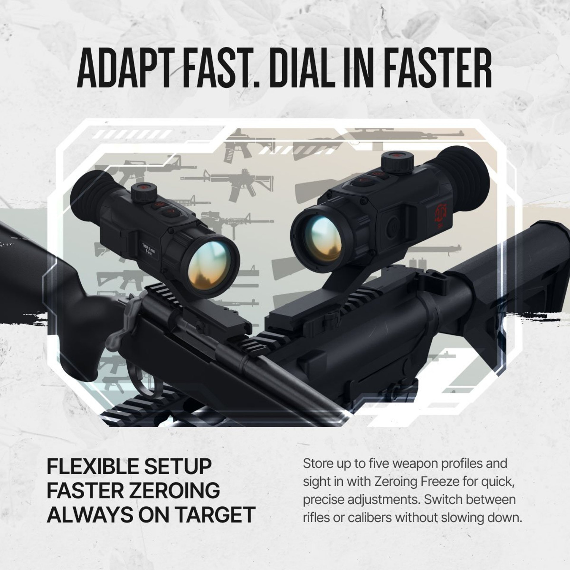 ThOR 6 Mini 3-24x 640X512 Res Compact Thermal Rifle Scope