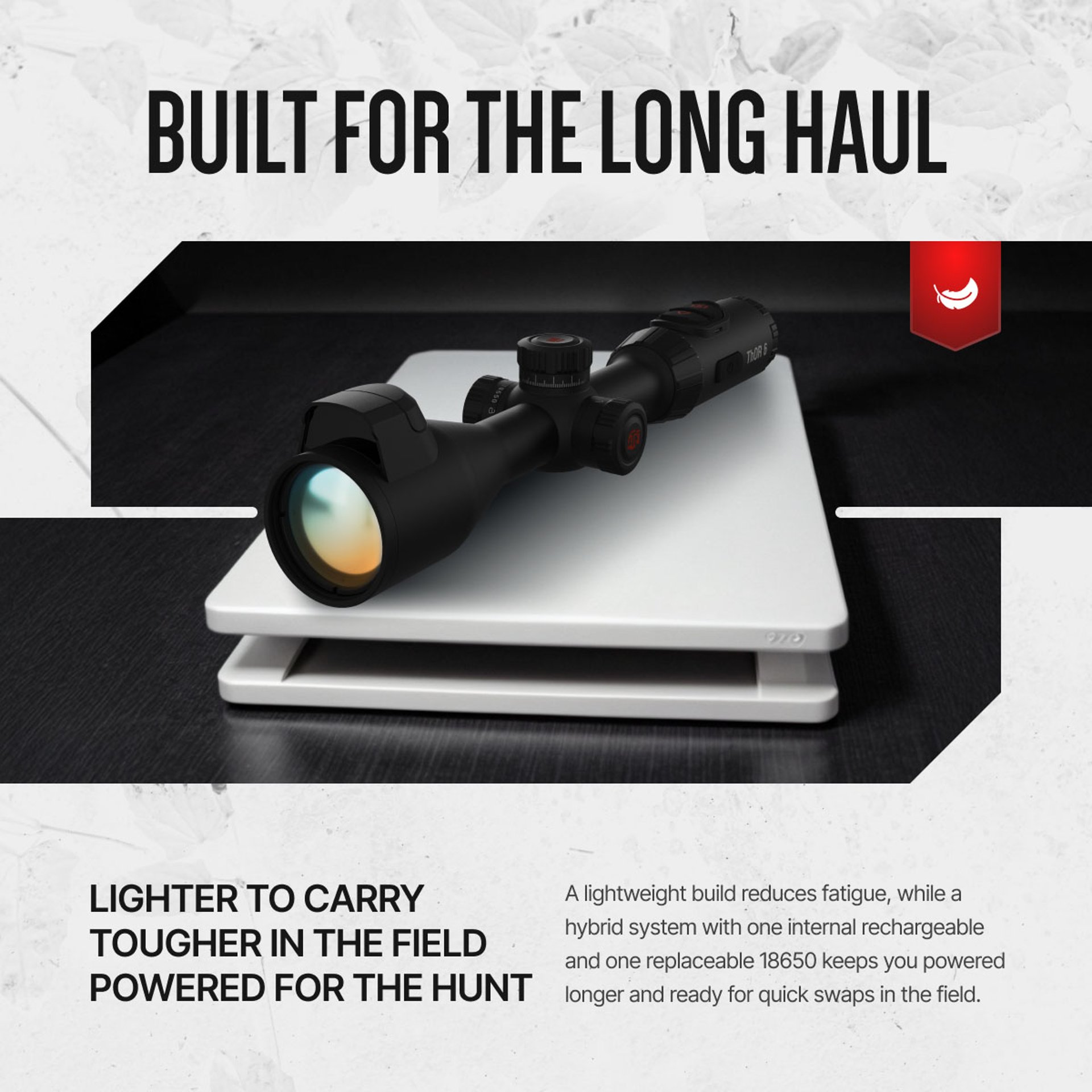 Elite 2-16x 640X512 Res Thermal Rifle Scope w/Laser