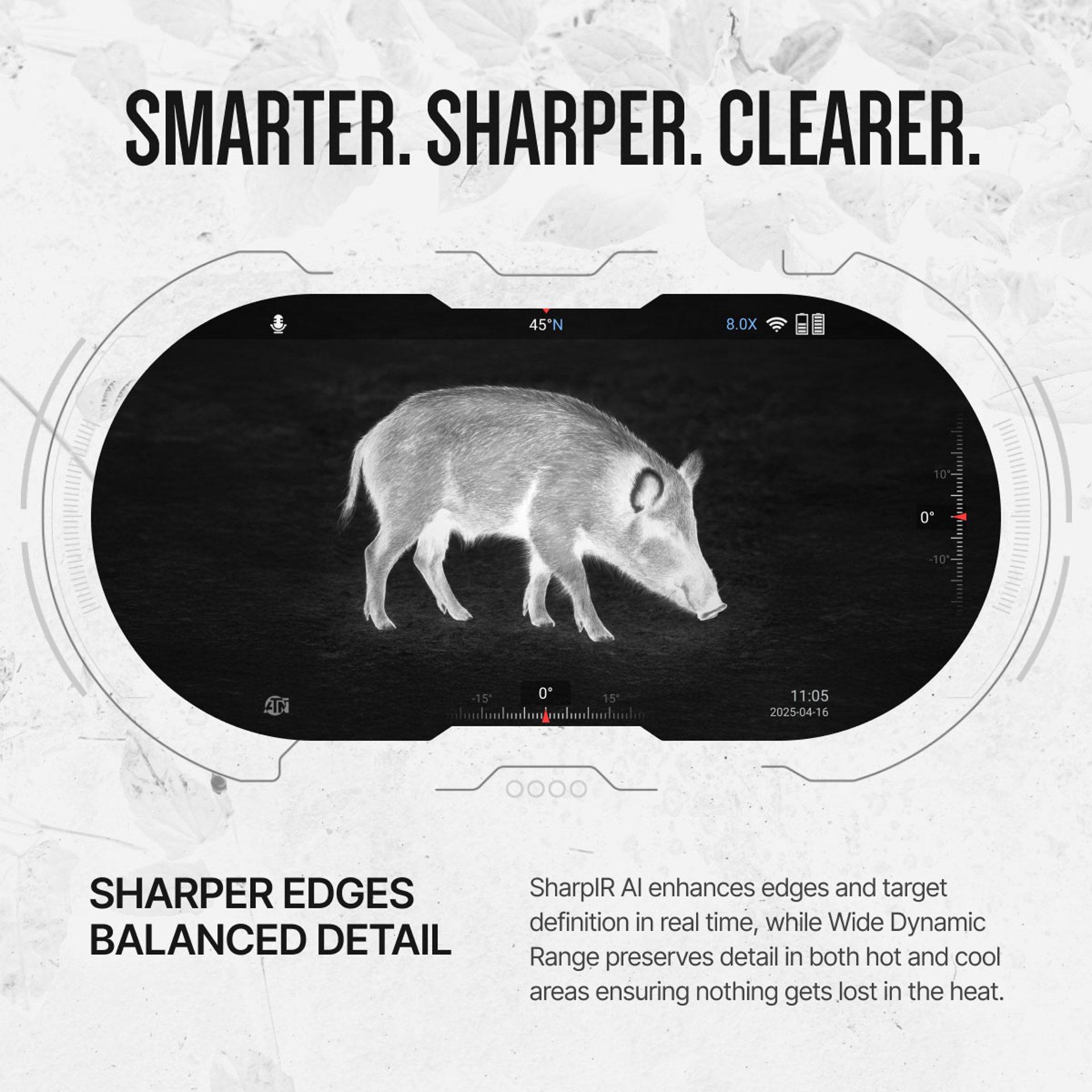 Binox 6 Dual Multispectral 384x288 Thermal Binocular w/Laser