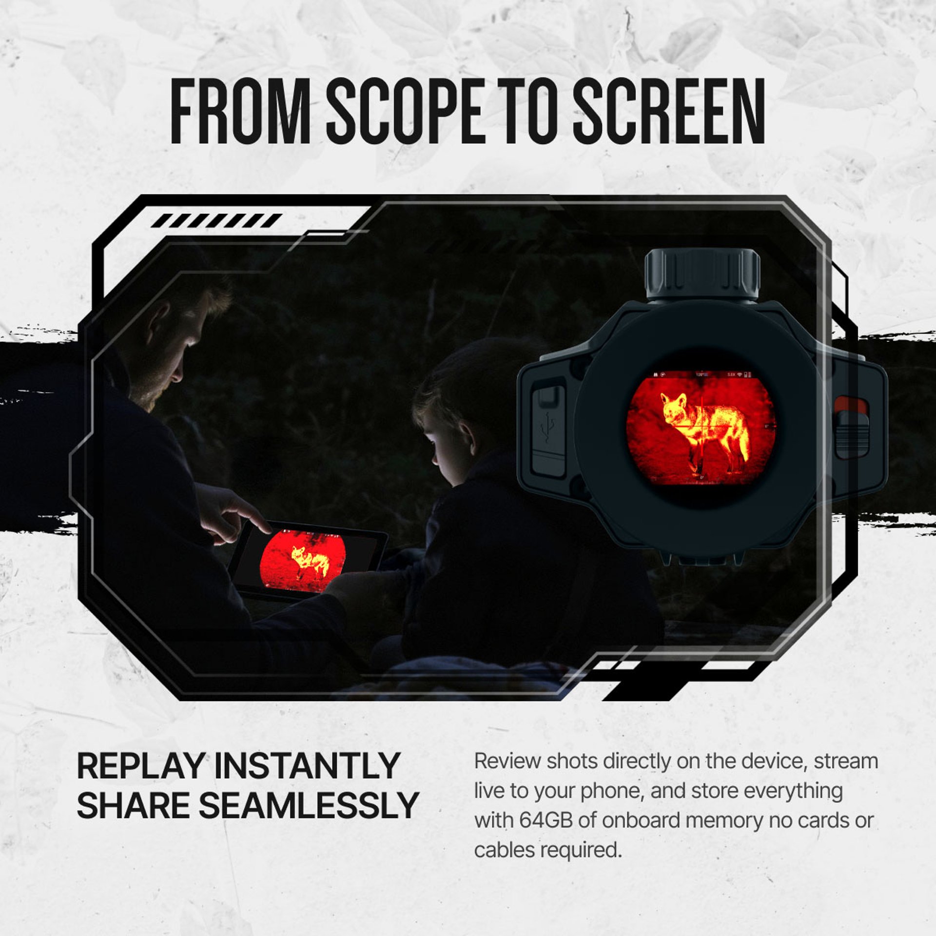 ThOR 6 Mini 2.5-20x 384×288 Res Compact Thermal Rifle Scope