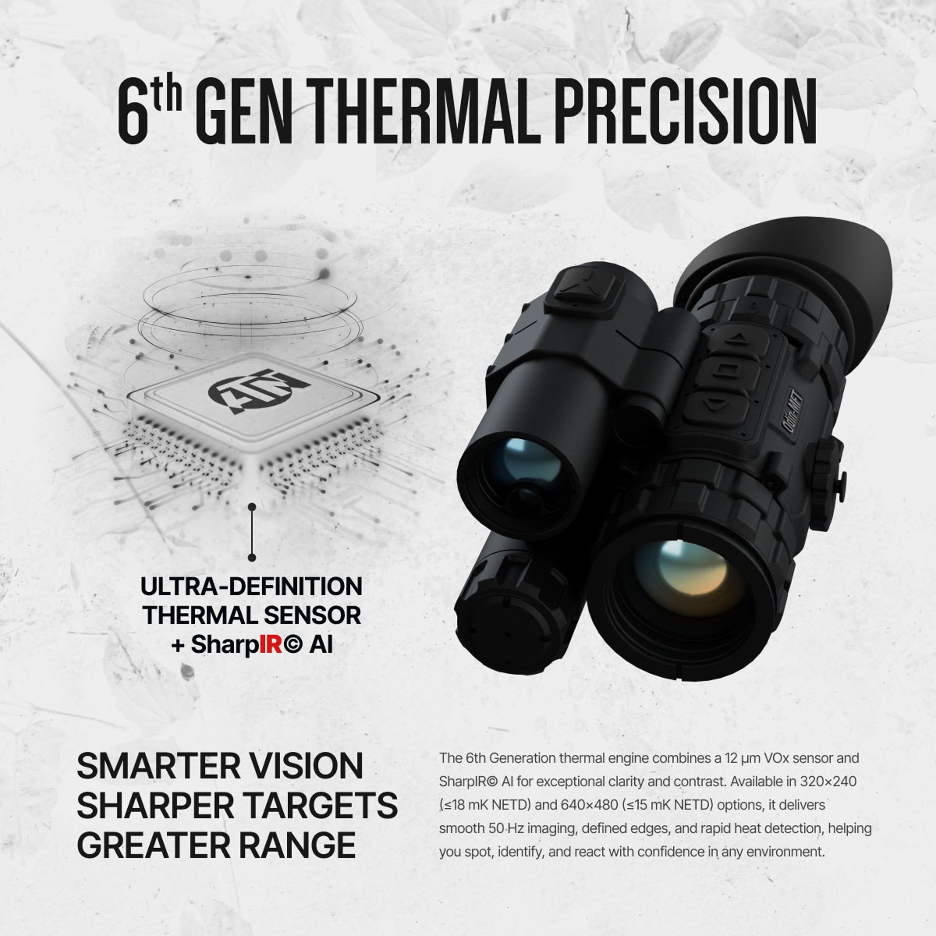 ODIN 6 640x480 Res Thermal Monocular