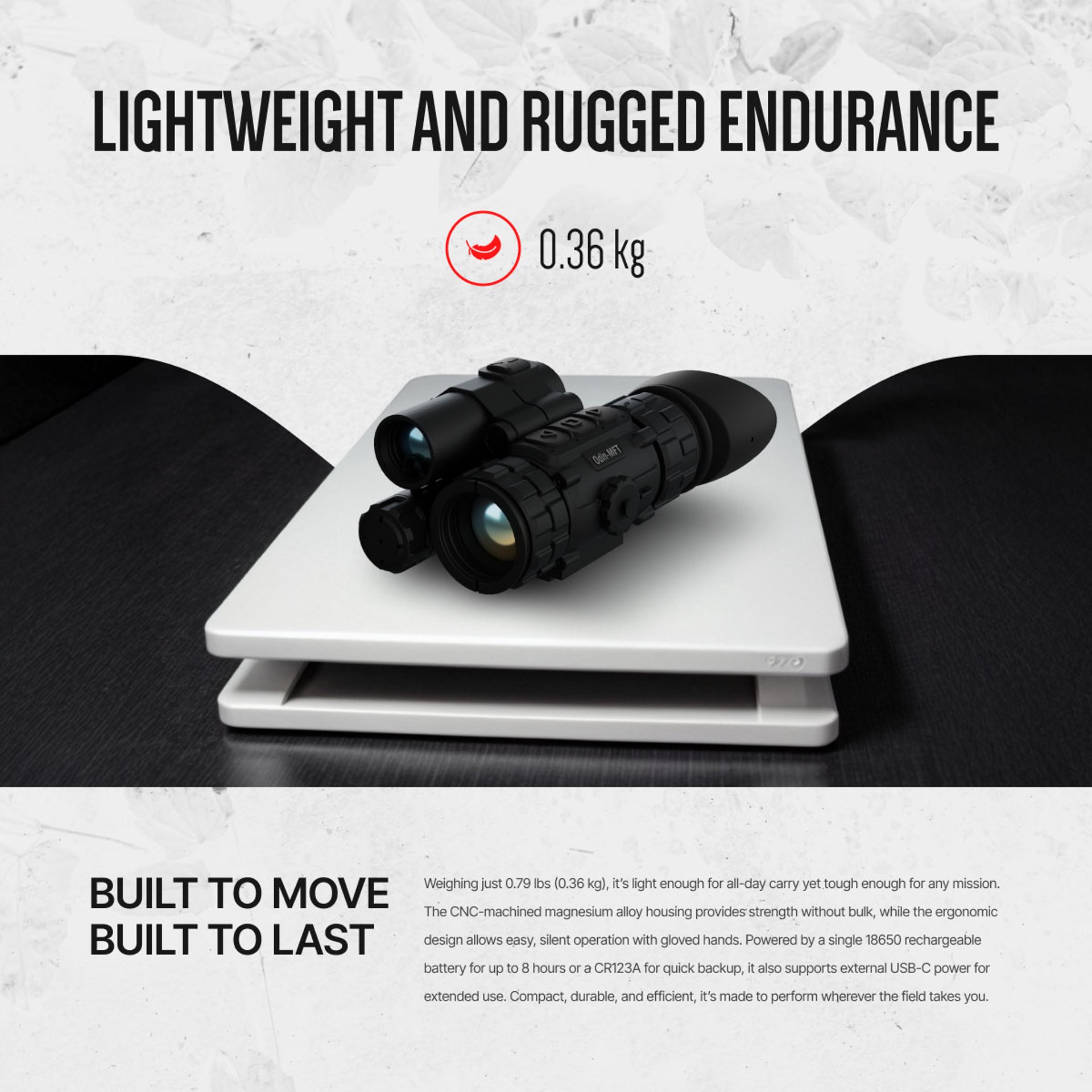 ODIN 6 640x480 Res Thermal Monocular