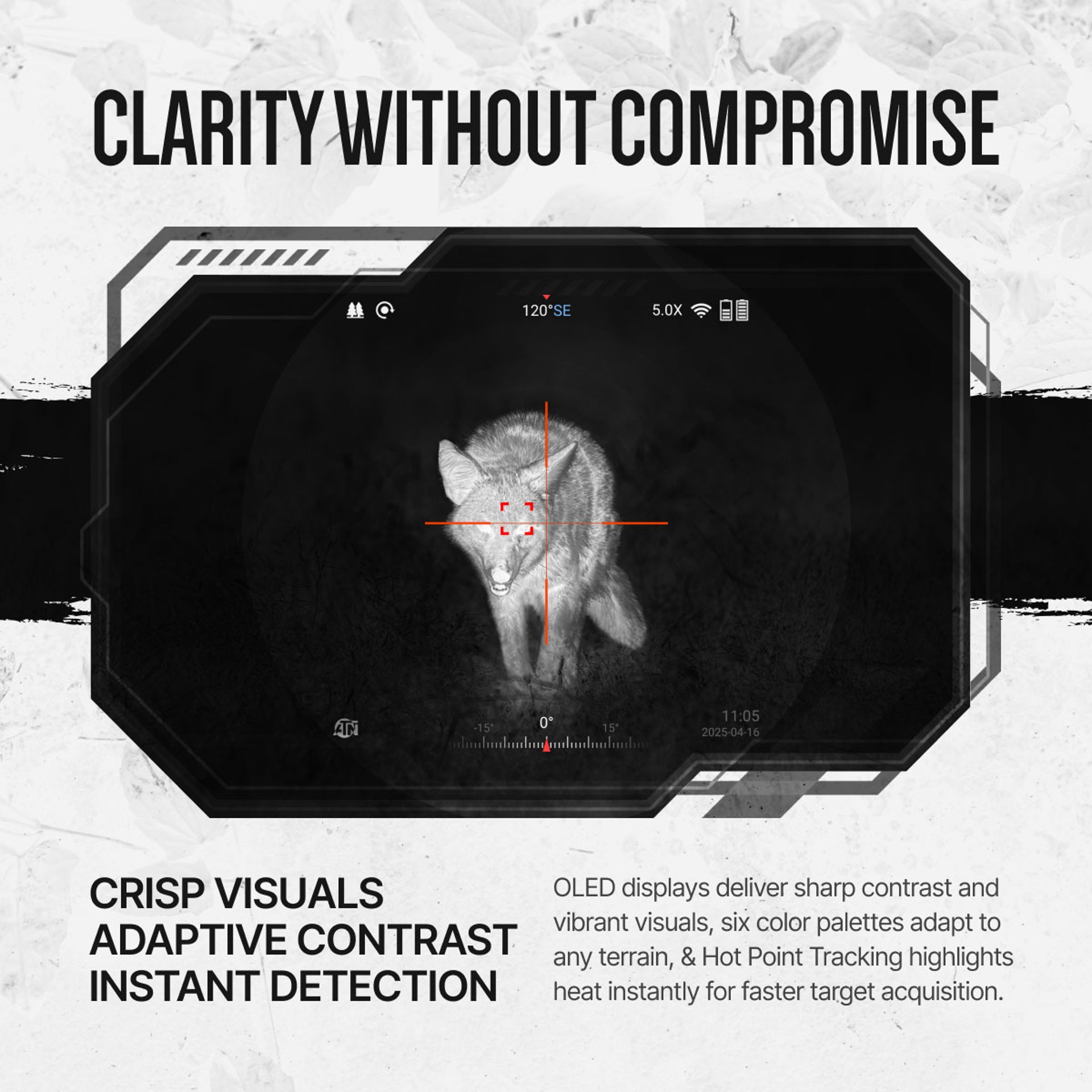 ThOR 6 Mini 3.5-28x 384×288 Res Compact Thermal Rifle Scope