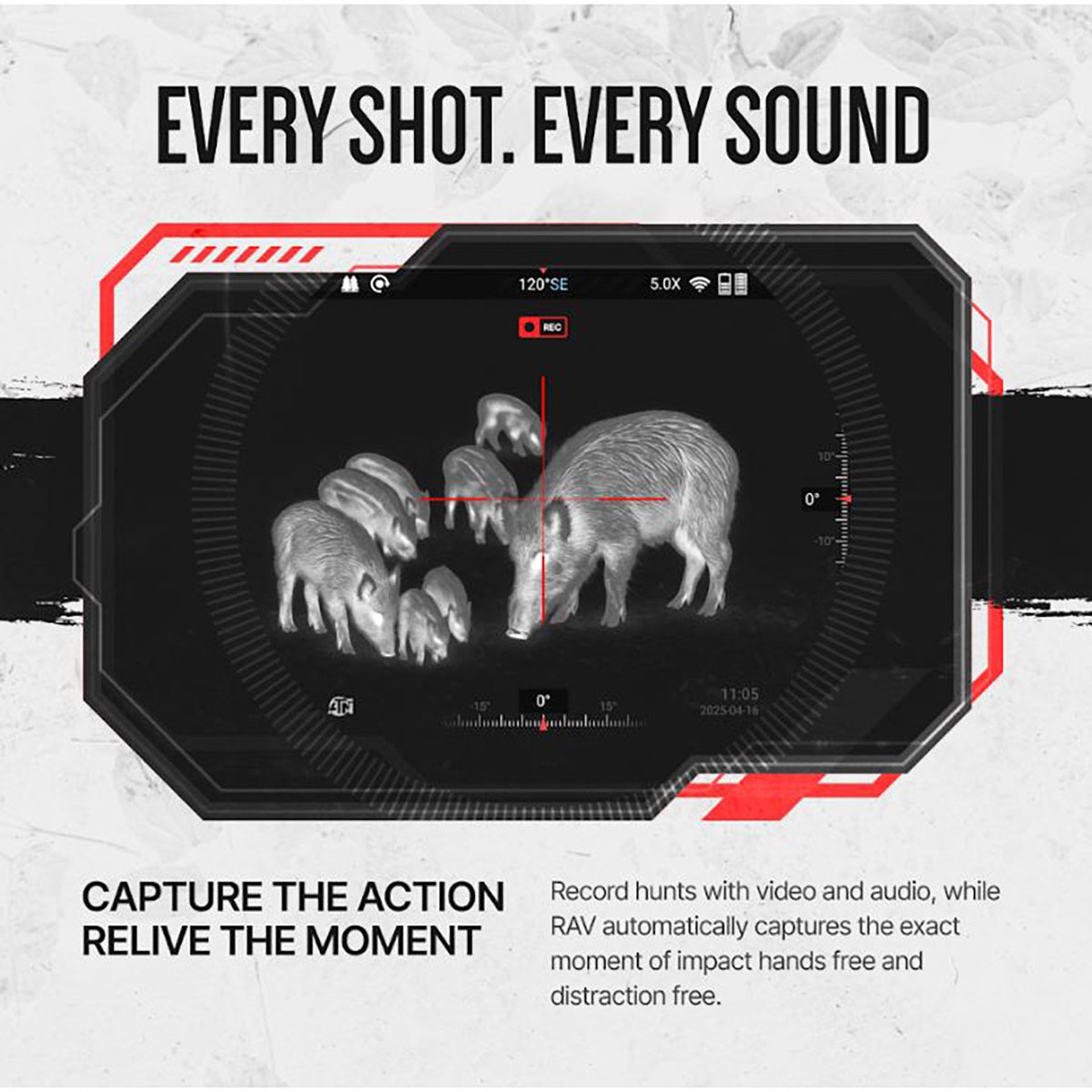 ThOR 6 Mini 2.5-20x 384×288 Res Compact Thermal Rifle Scope