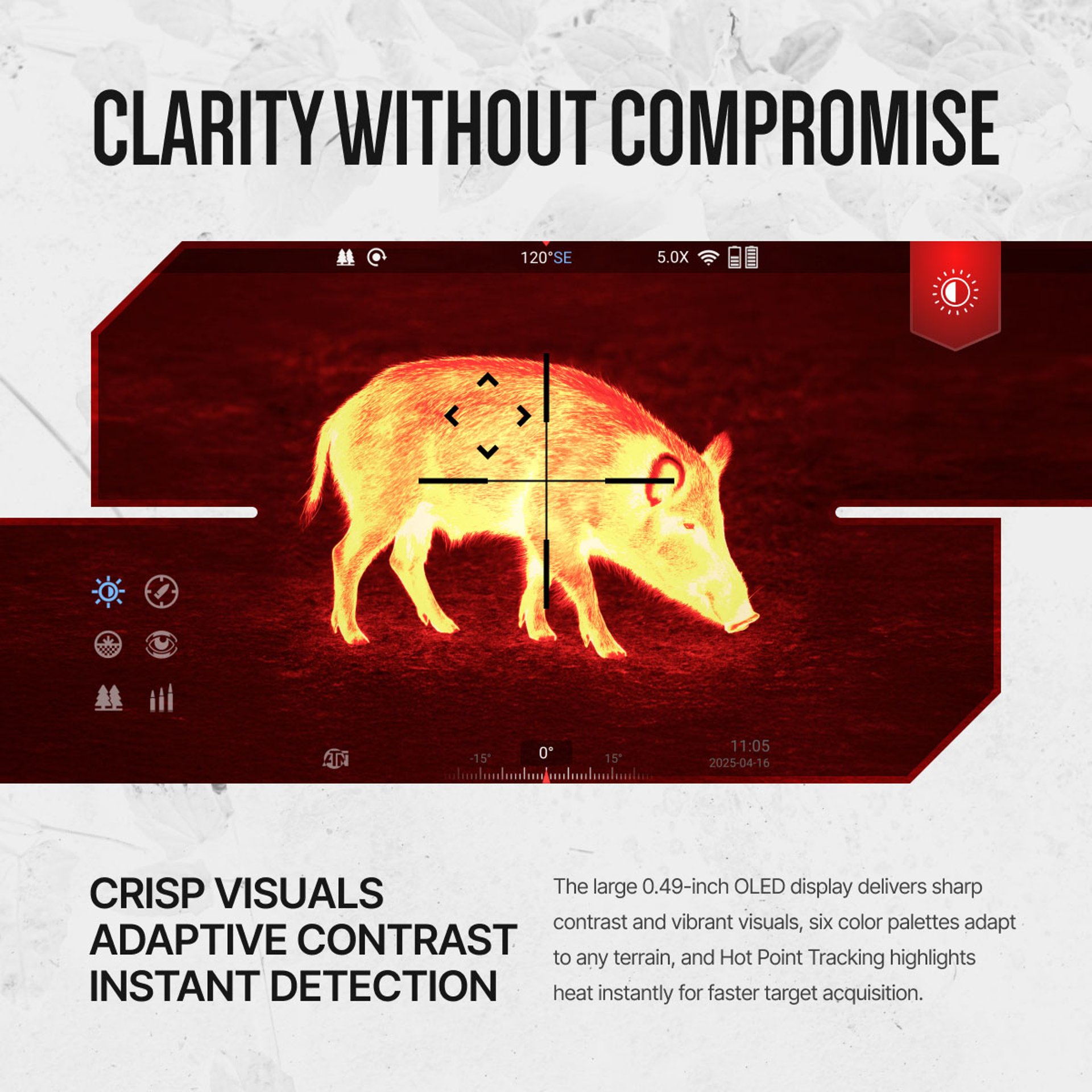 Elite 3.5-28x 384X288 Res Thermal Rifle Scope