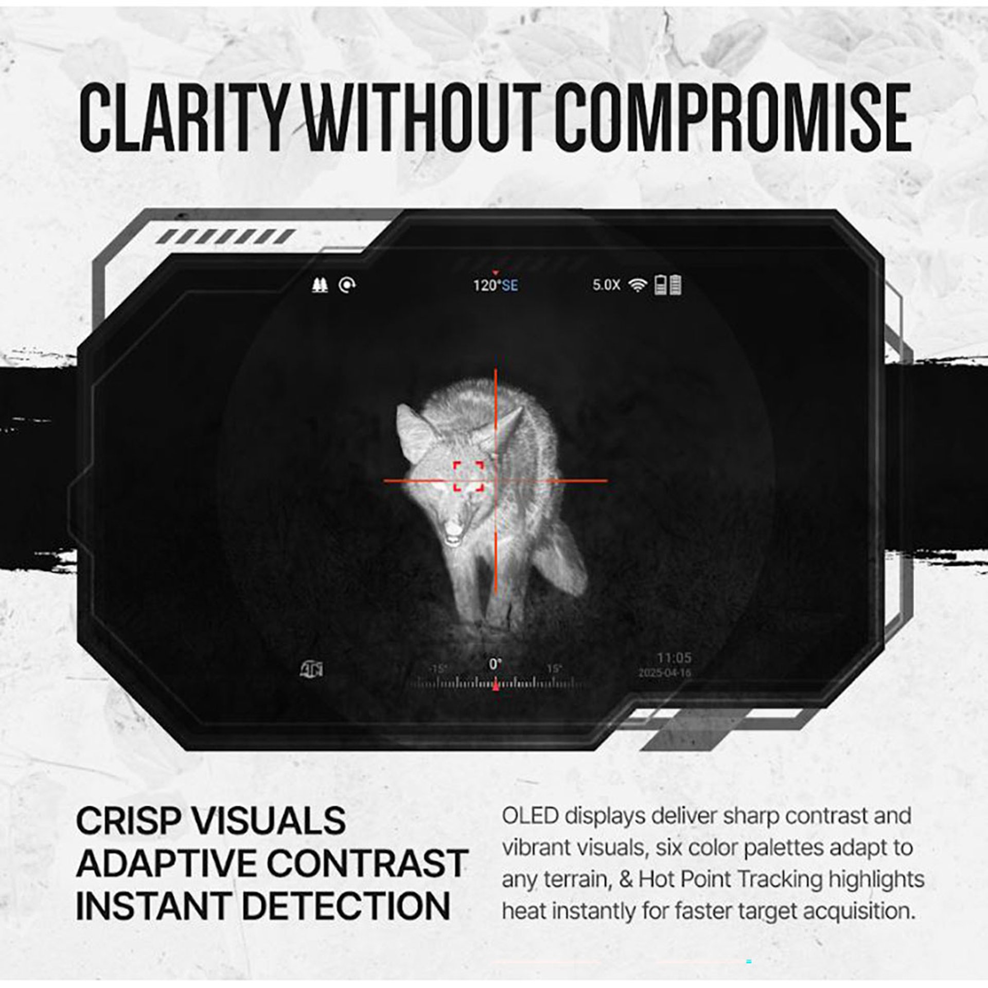 ThOR 6 Mini 2.5-20x 384×288 Res Compact Thermal Rifle Scope