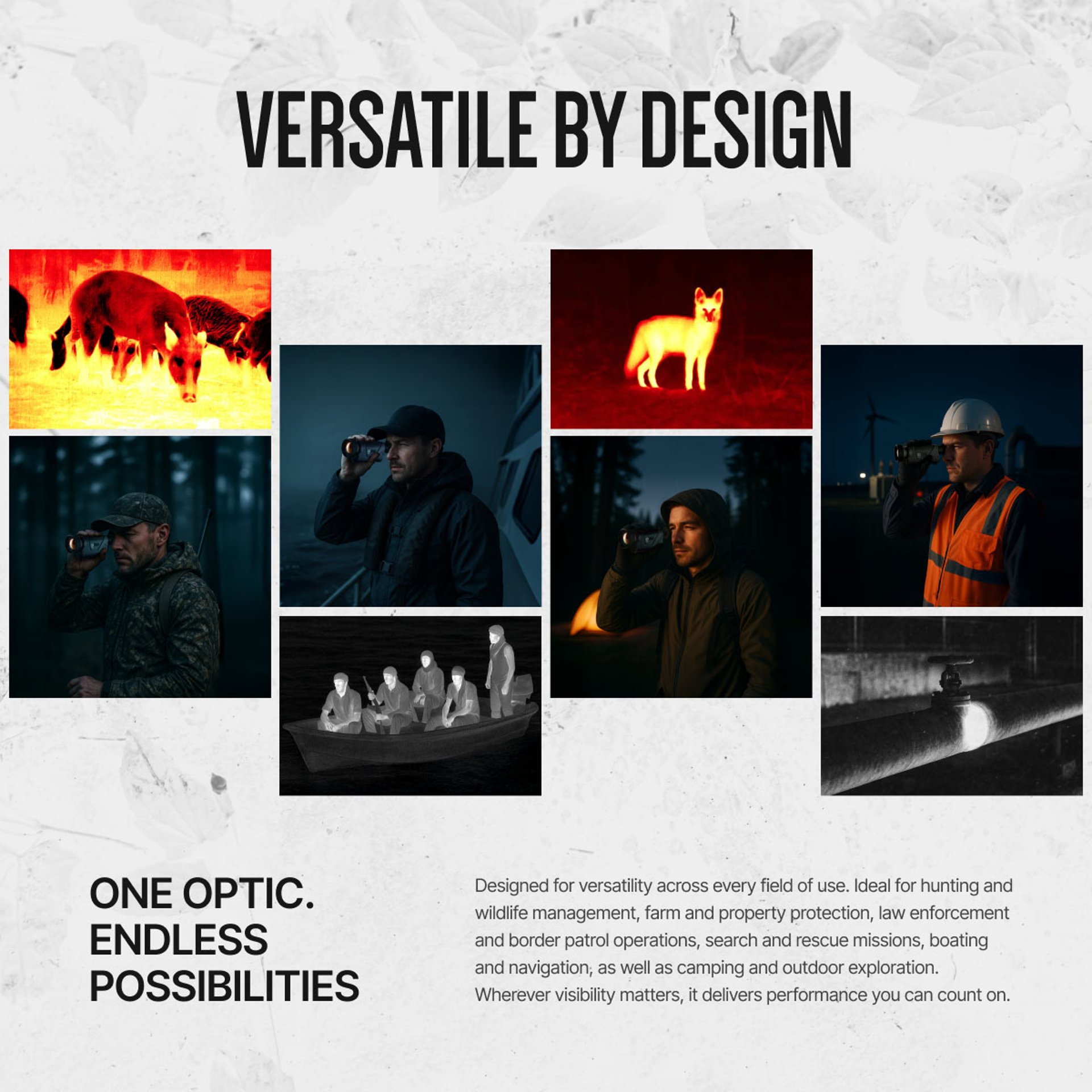 Blazehunter XD 2-16x 1280x1024 Thermal Monocular w/LRF