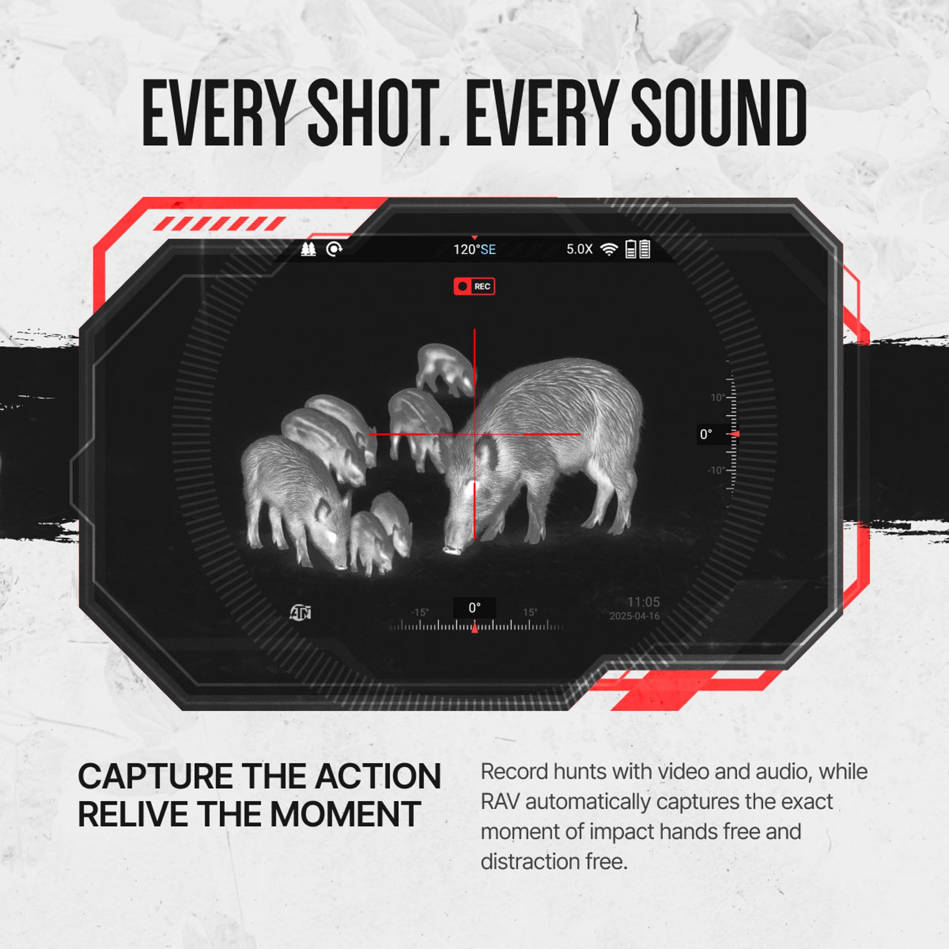 ThOR 6 Mini 3.5-28x 384×288 Res Compact Thermal Rifle Scope