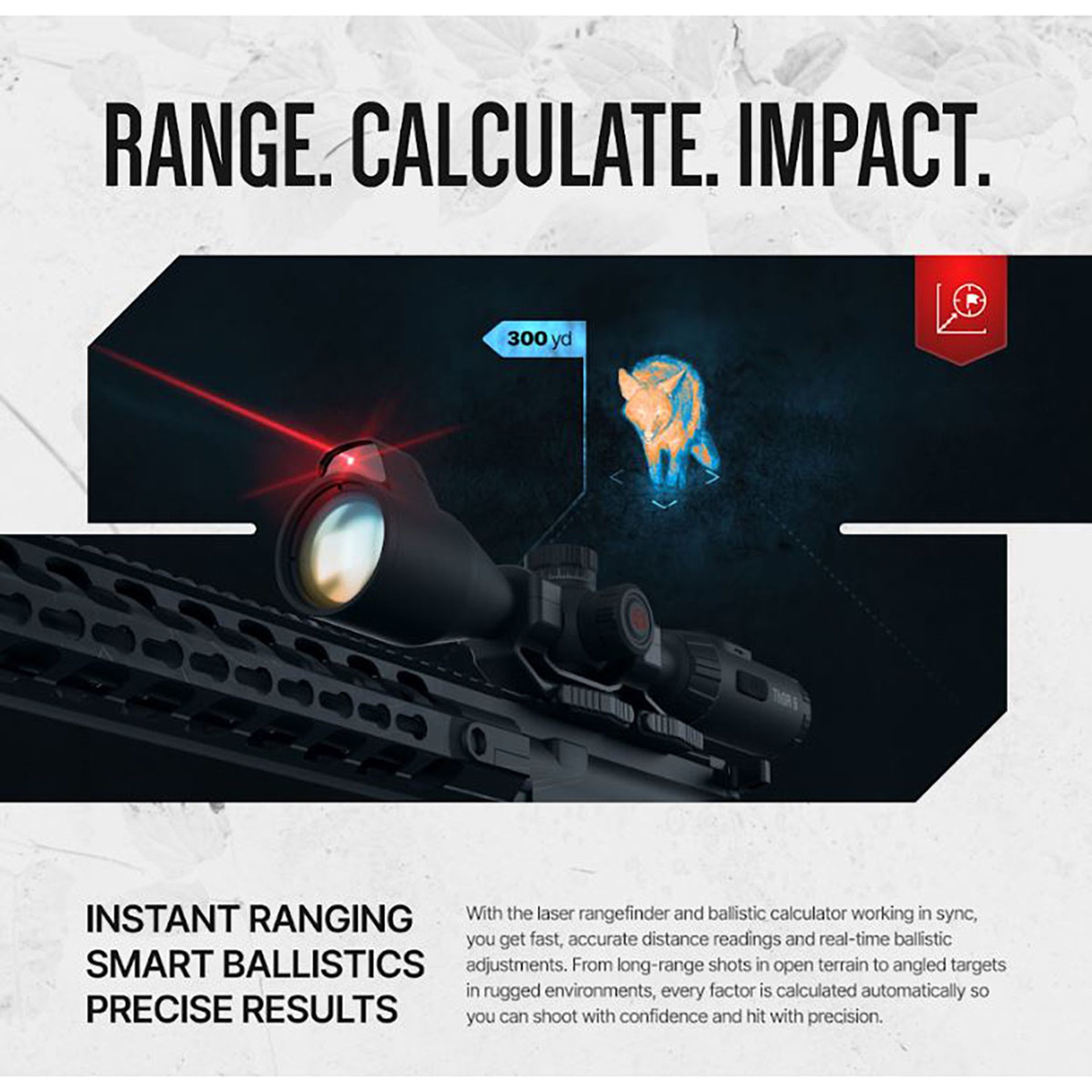 Elite 3-24x 640x512 Res Thermal Rifle Scope