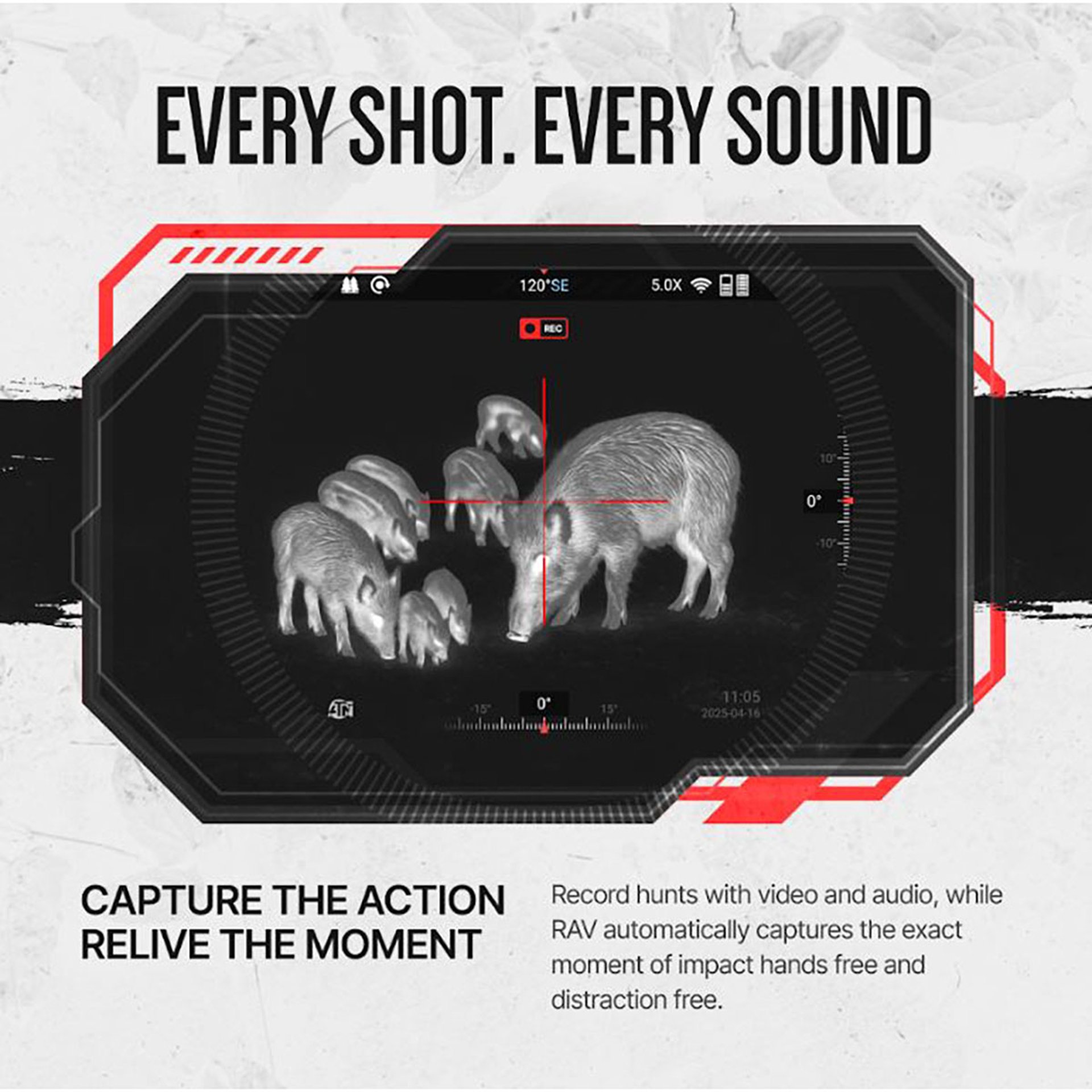 ThOR 6 Mini 2-16x 256×192 Res Compact Thermal Rifle Scope