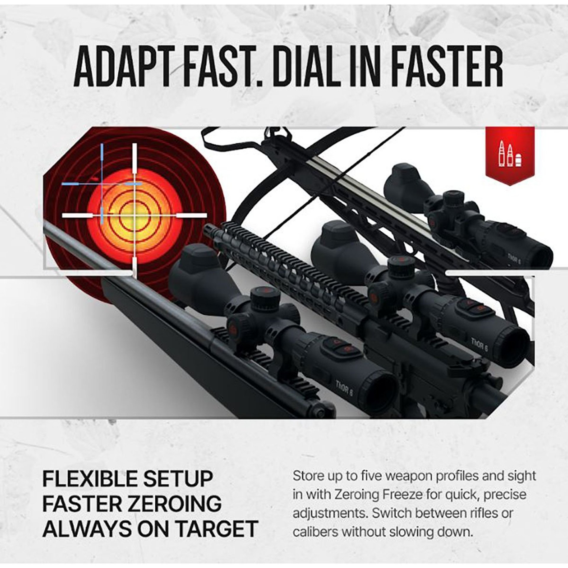 Elite 3.5-28x 384X288 Res Thermal Rifle Scope w/Laser