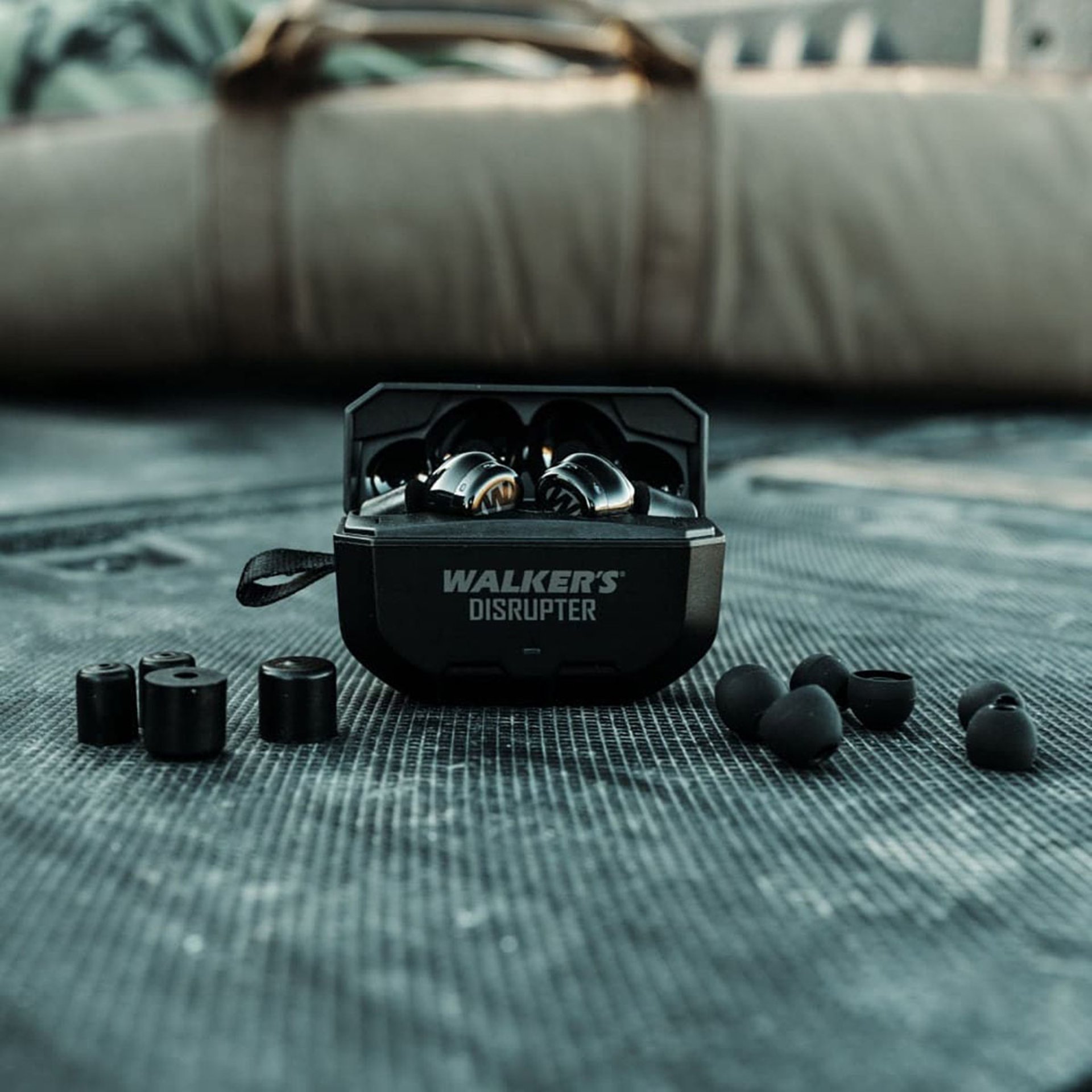 Disruptor Bluetooth Rechargable Ear Buds NRR 24DB Black