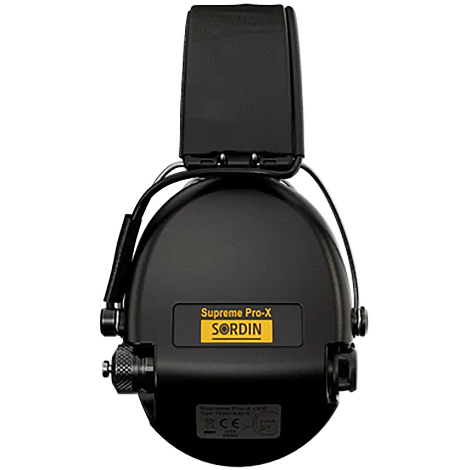 Supreme Pro-X LED Electronic Ear Muffs Black