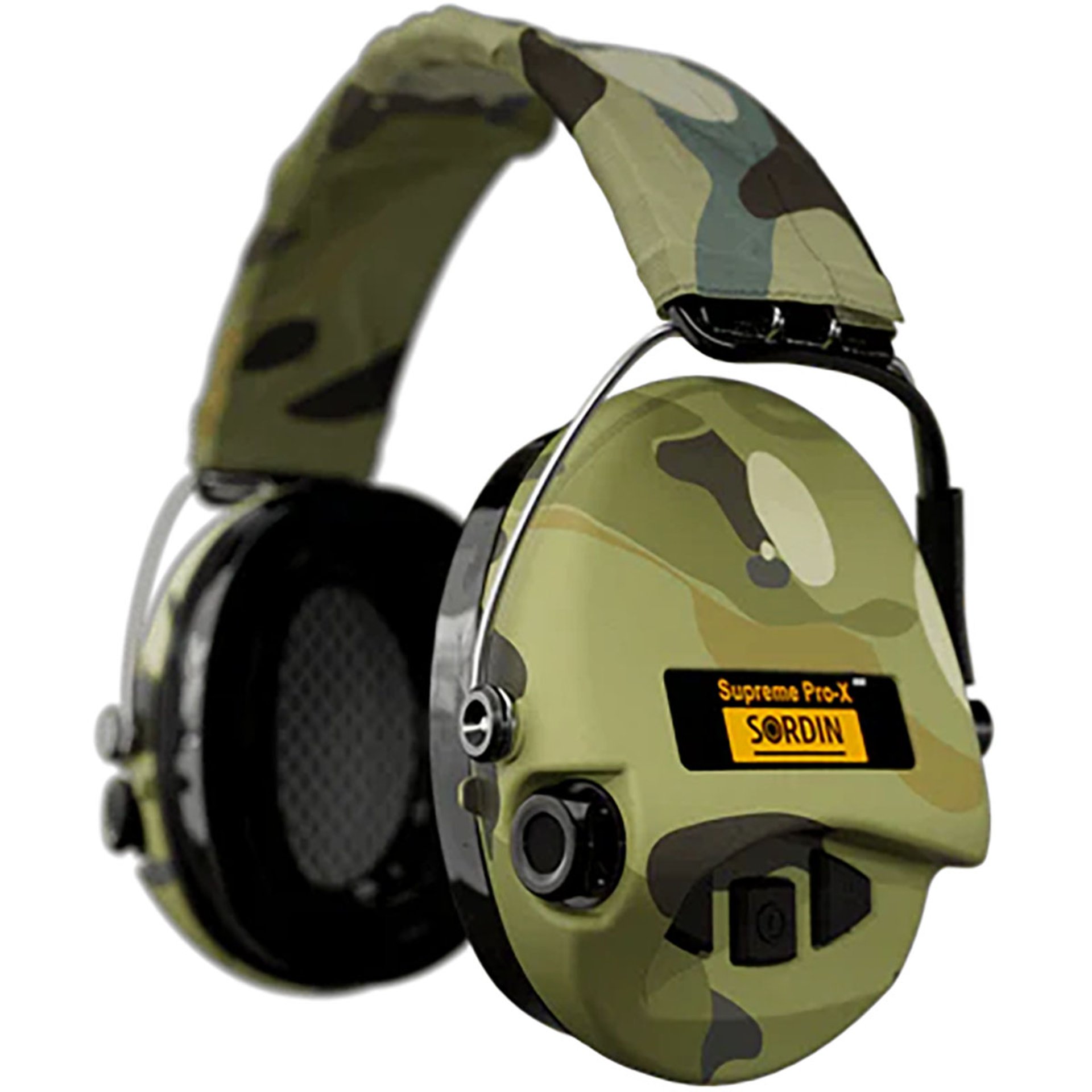 Supreme Pro-X LED Electronic Ear Muffs Camo