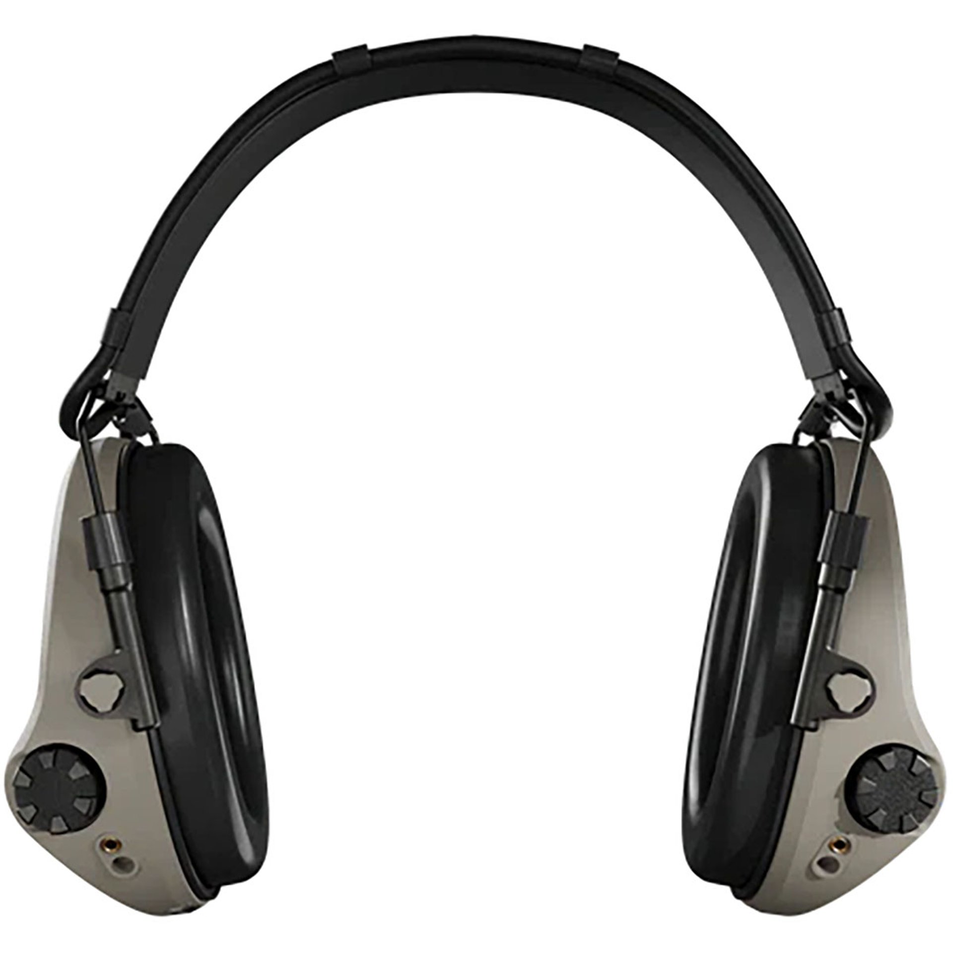 Supreme T2 Electronic Ear Muff w/Leather Headband Tan