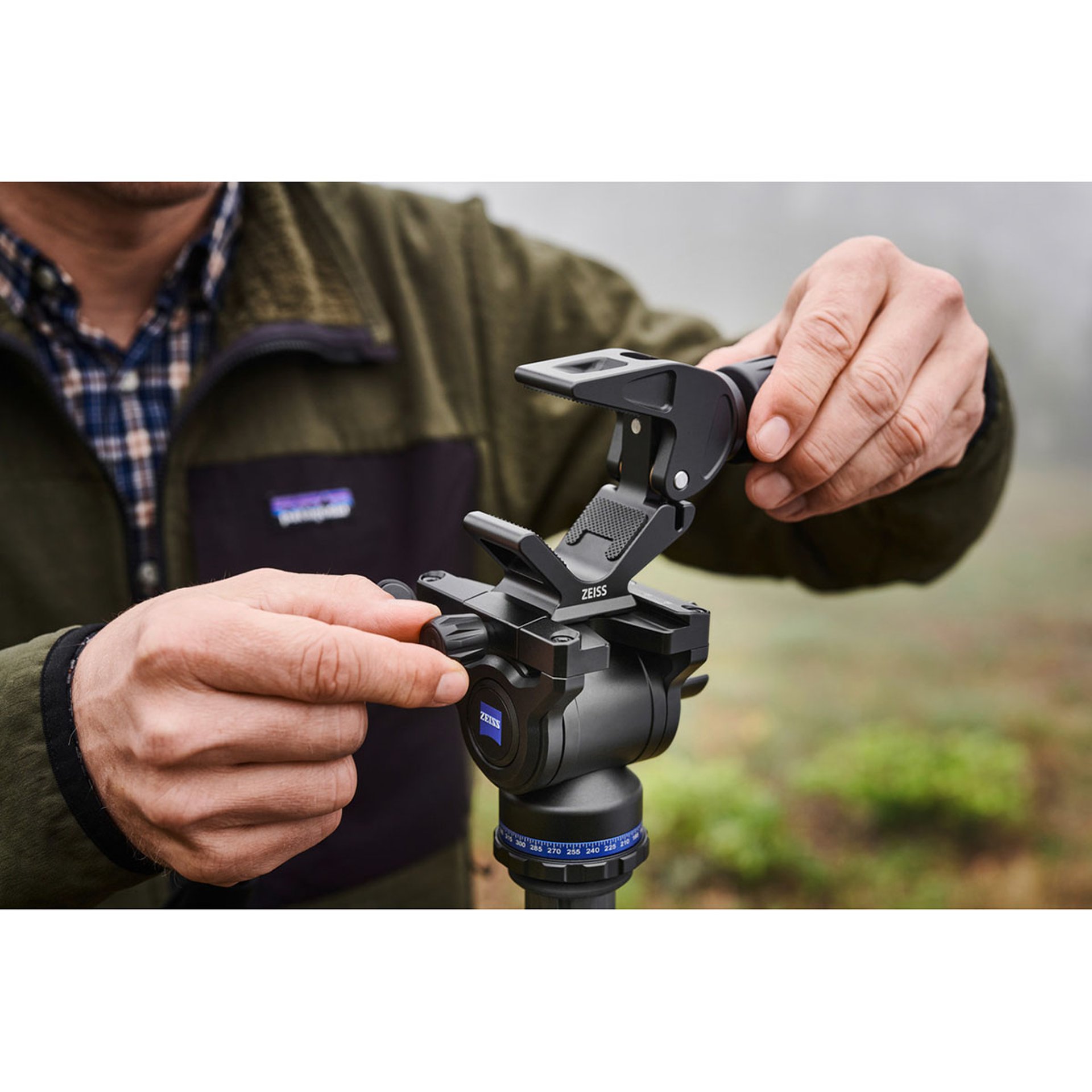 Bino Clamp Accessory for Pro-Series Tripods Black