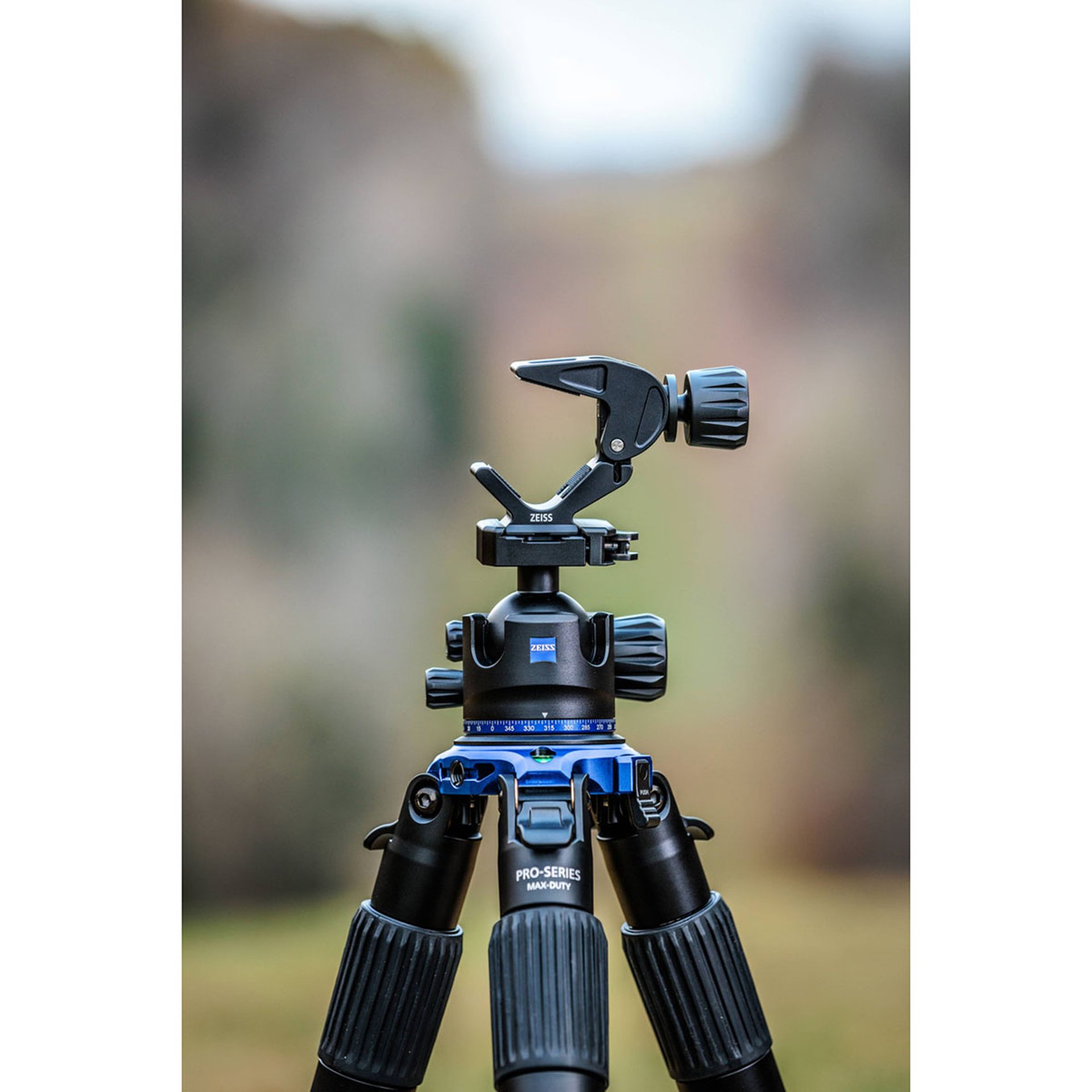 Bino Clamp Accessory for Pro-Series Tripods Black