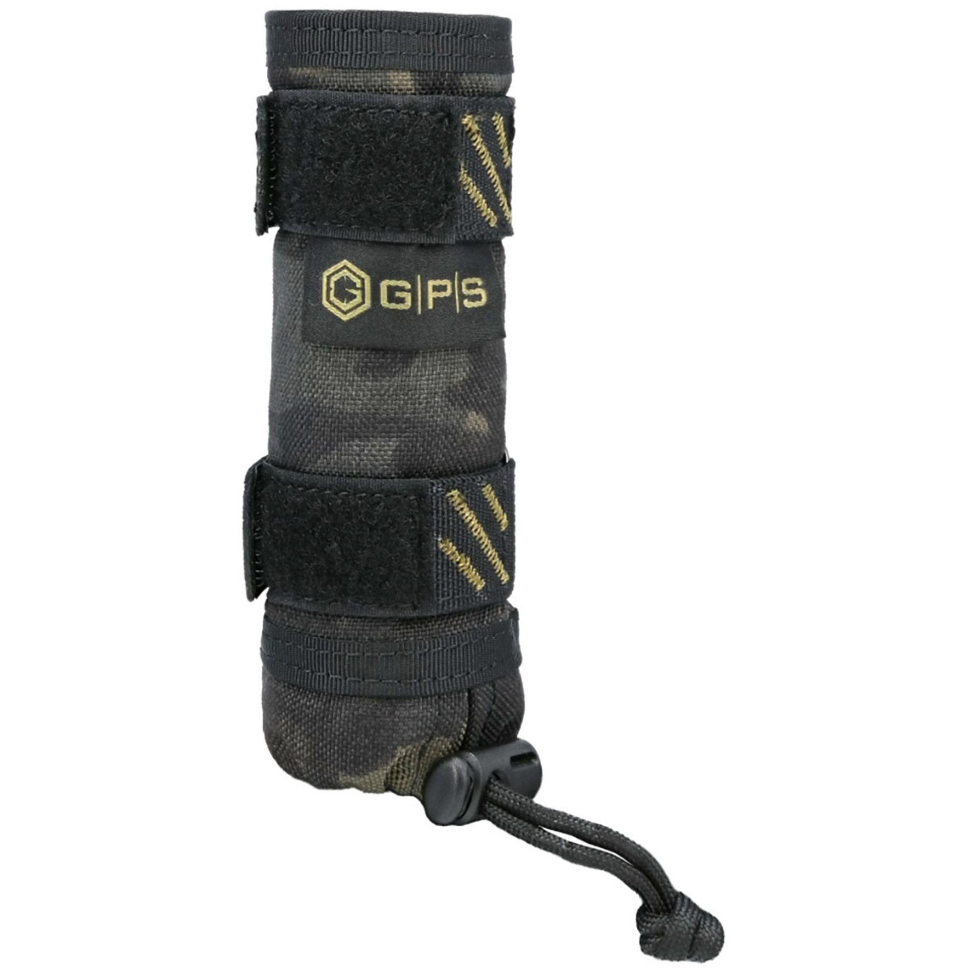 Tactical Suppressor Cover 22LR 5" Black Camo