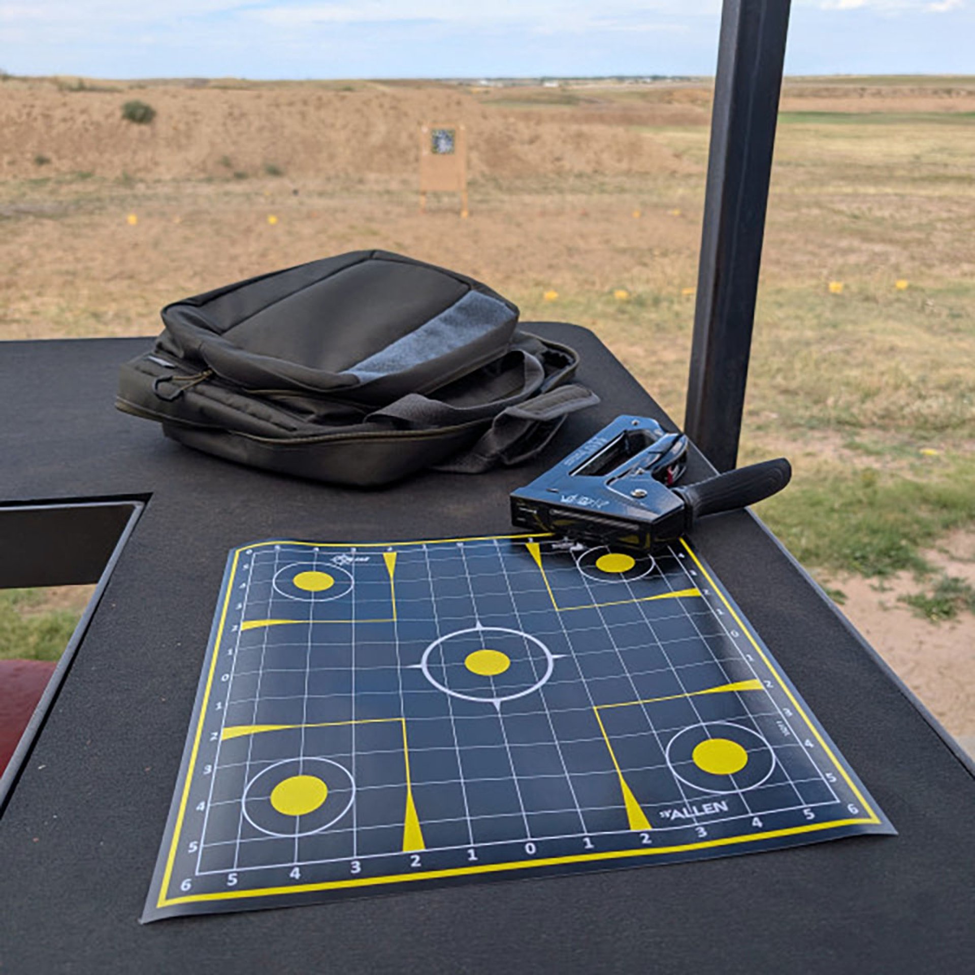EZ Aim Splash Non-Adhsv Sight-In 12"x12" Ppr Targets 12/Pack