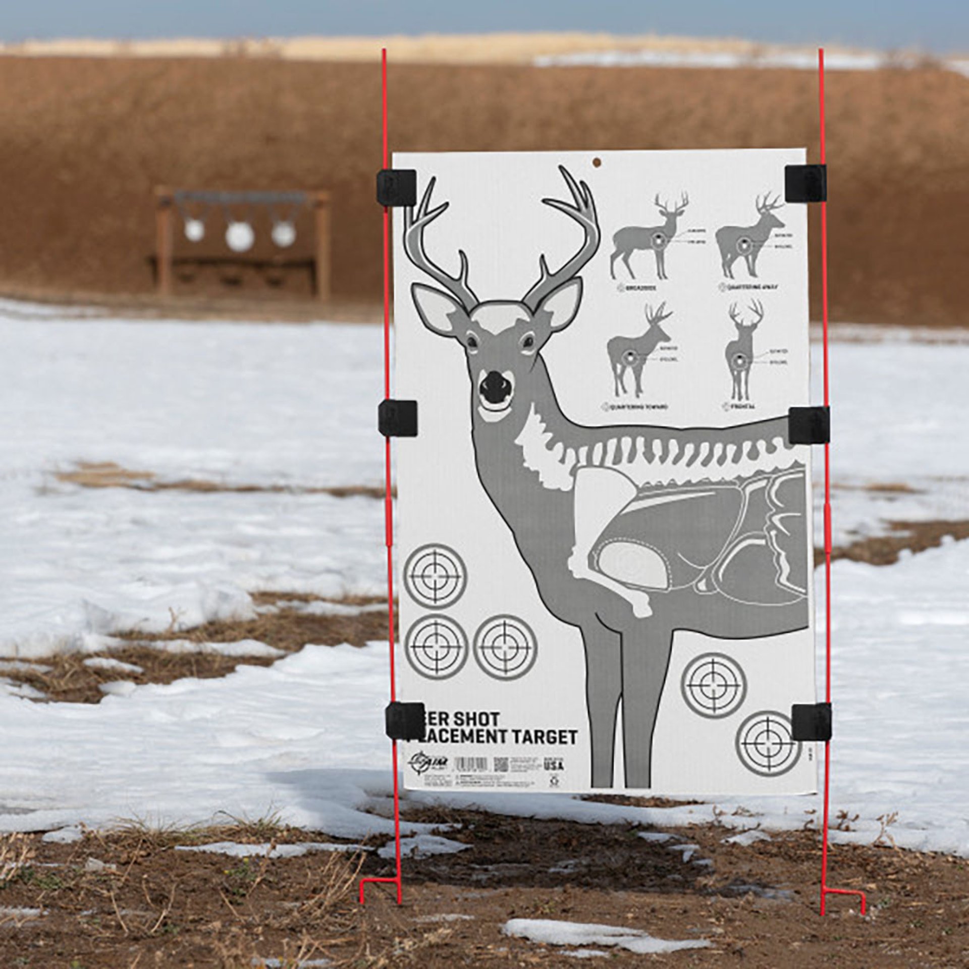 EZ Aim Stow-N-Go Target Stakes-Quick Setup Takedown Version