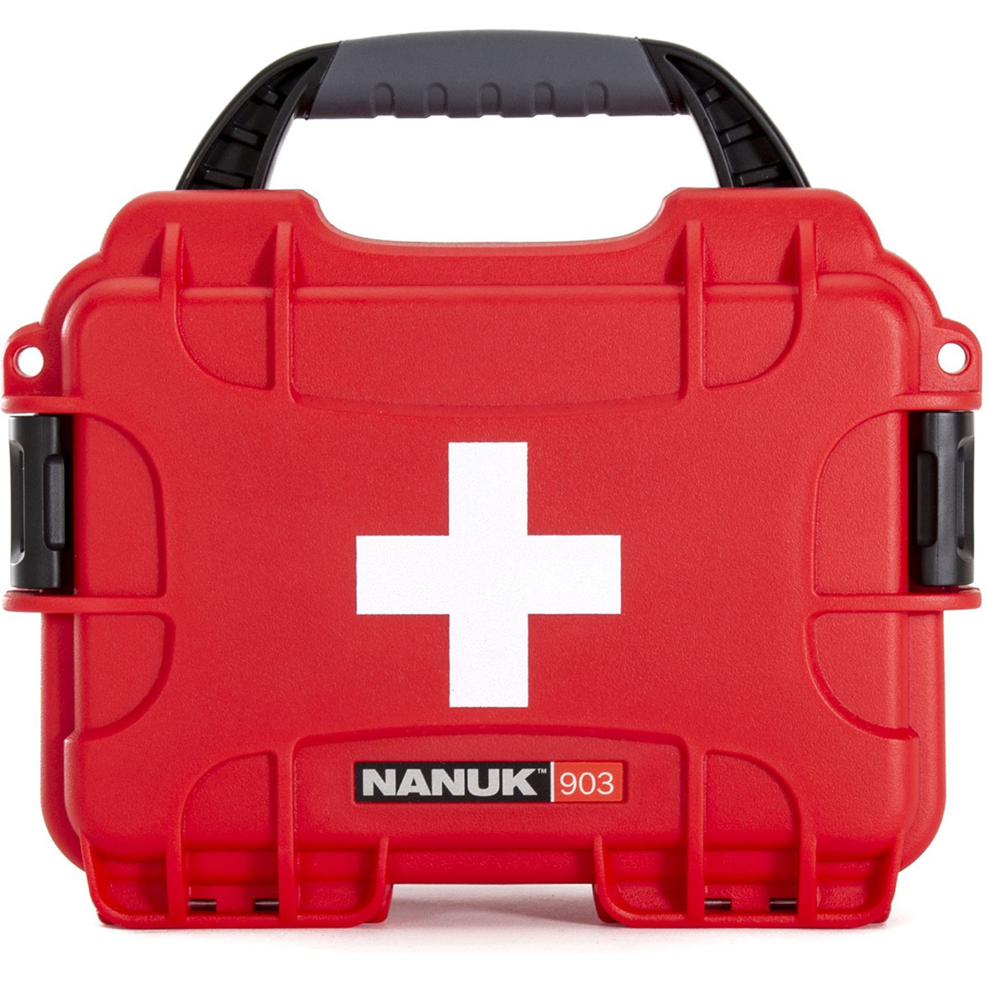 903 First Aid Kit 9.1"x6.8"x3.8" Red/Black