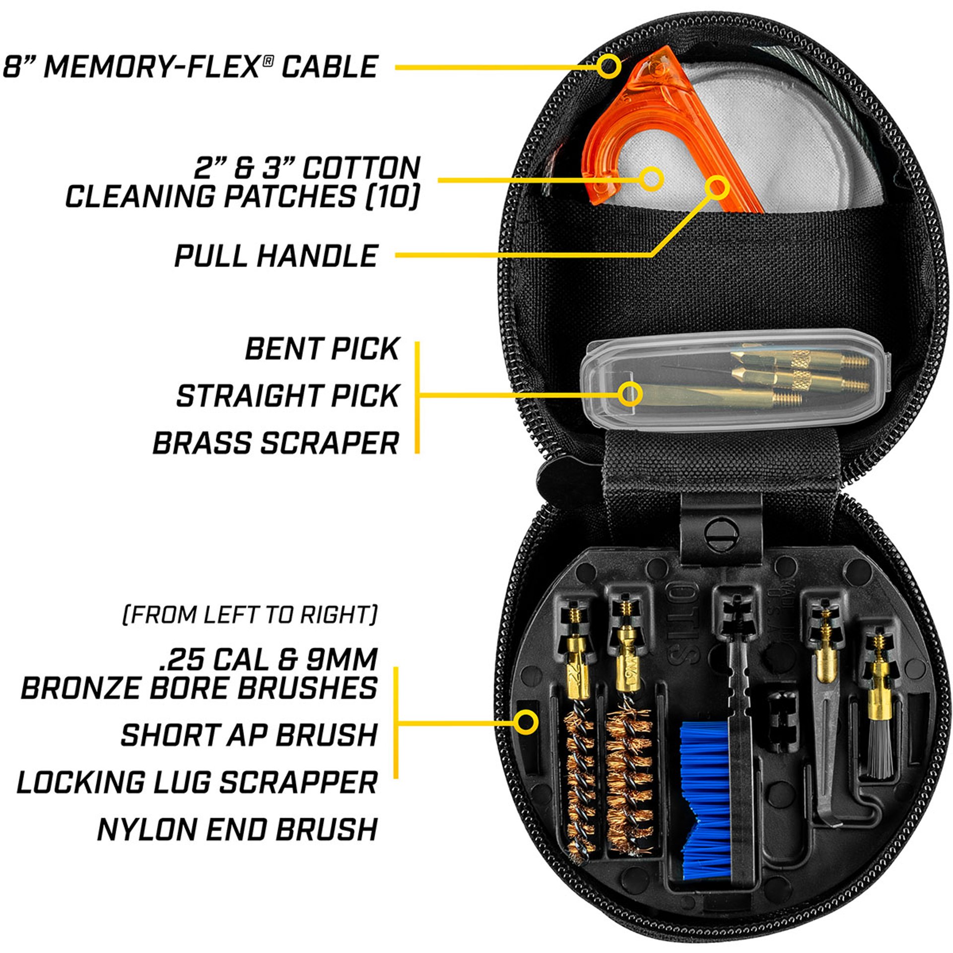 3-Gun Competition Cleaning Kit