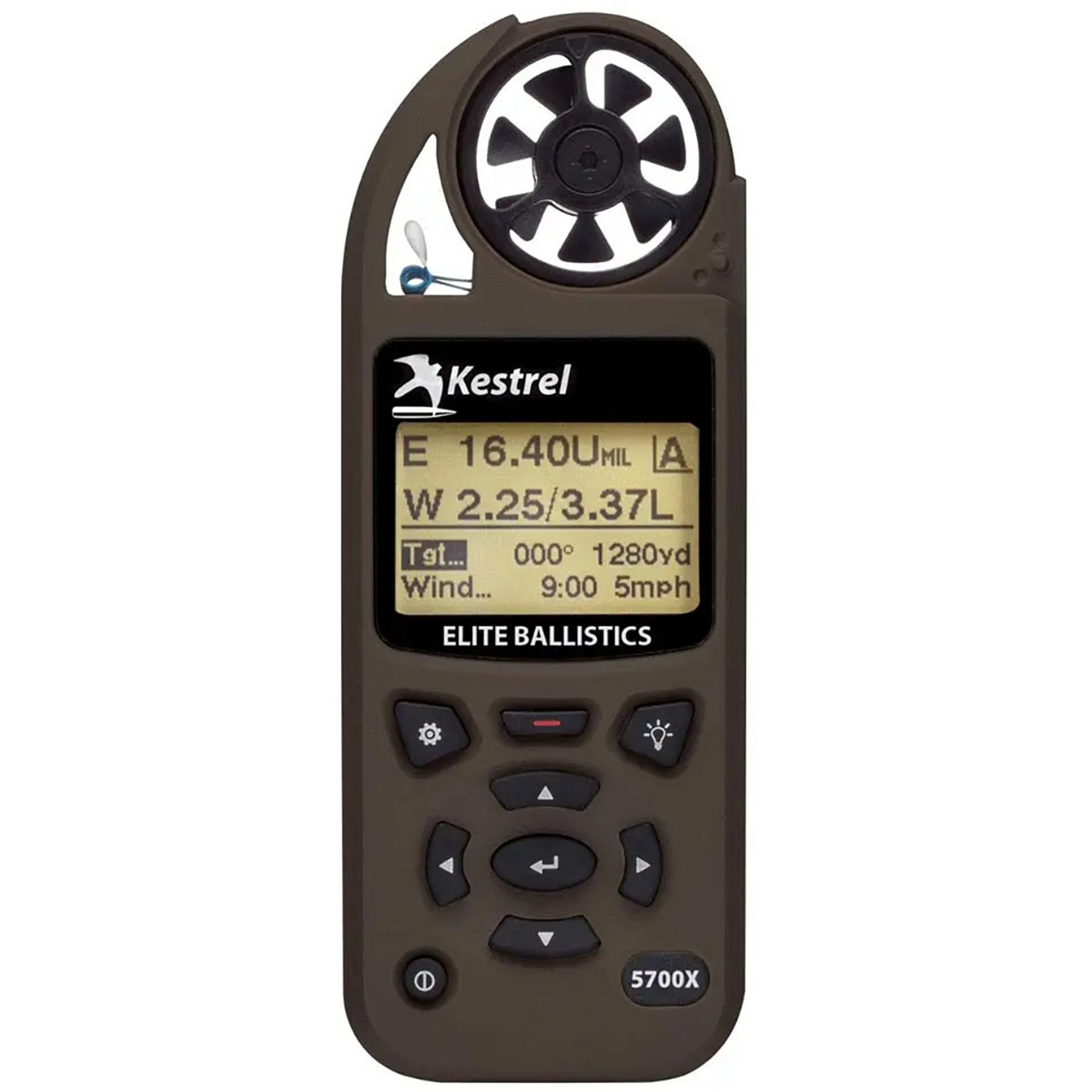 5700X Elite Wind/Wther Meter w/App Ballistics Berry Comp FDE