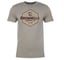 Mens Tshirt Stone Gray w/ Hex Logo S | SKU: 430102010