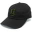 Puff G Dad Hat Black & Olive Drab Green