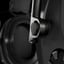 Supreme T2 CC Electronic Ear Muffs w/Leather Headband Green