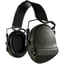 Supreme T2 Electronic Ear Muff w/Leather Headband Green