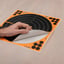 EZ Aim Splash Adhesive Bullseye 12"x12" Paper Targets 5/Pack