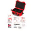 903 First Aid Kit 9.1"x6.8"x3.8" Red/Black