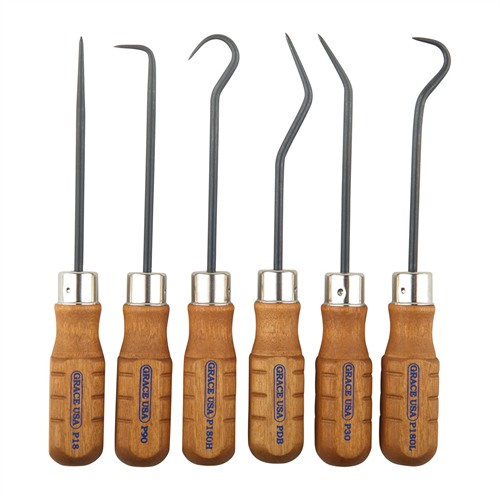 GRACE USA - 6 PIECE HOOK AND PICK SET