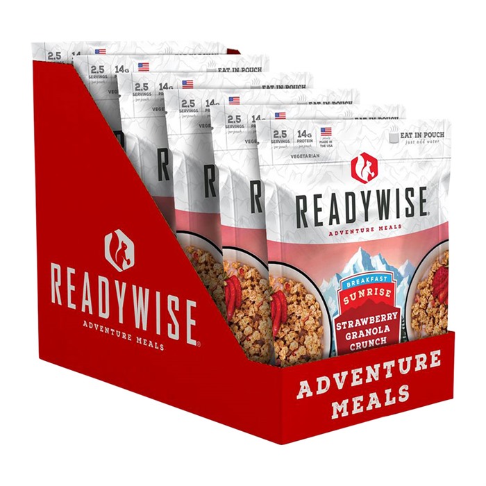 READYWISE - SUNRISE STRAWBERRY GRANOLA CRUNCH