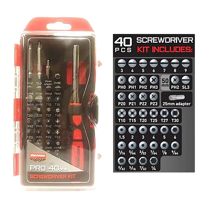 BIRCHWOOD CASEY - PRO SCREWDRIVER SET