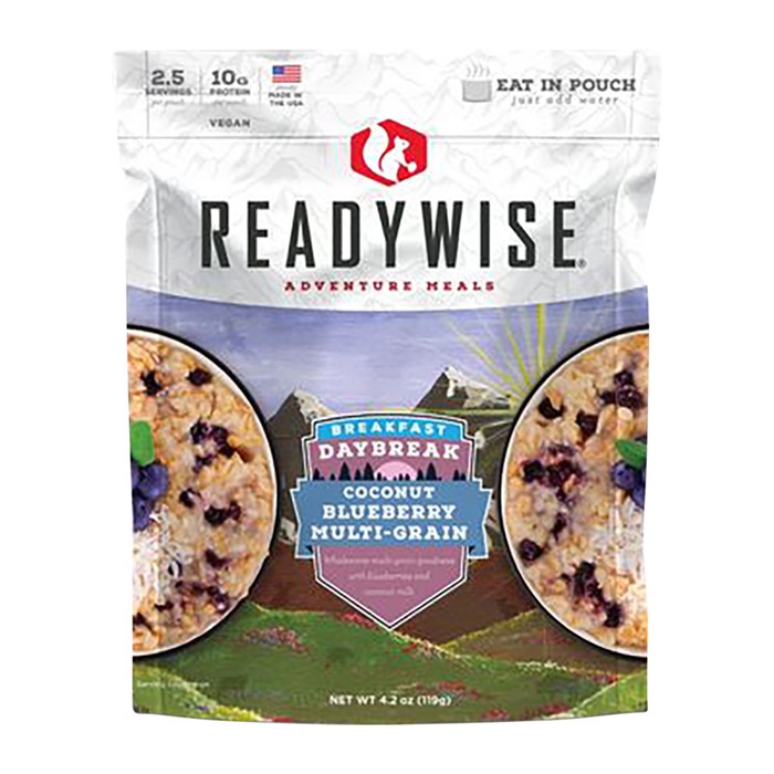 READYWISE - DAYBREAK COCONUT BLUEBERRY MULTI-GRAIN BREAKFAST