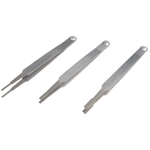 RAMRODZ INC. - 3-PIECE DIAMOND TIP PIVOT HANDLE TWEEZERS