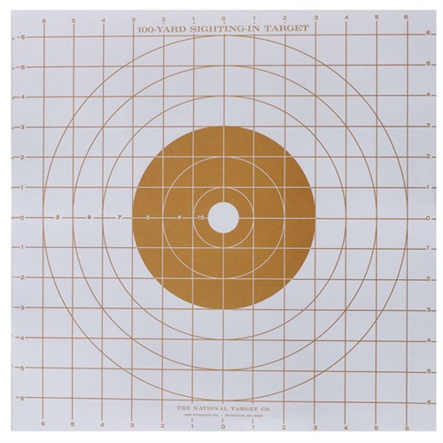 NATIONAL TARGET - SIGHT-IN-TARGETS